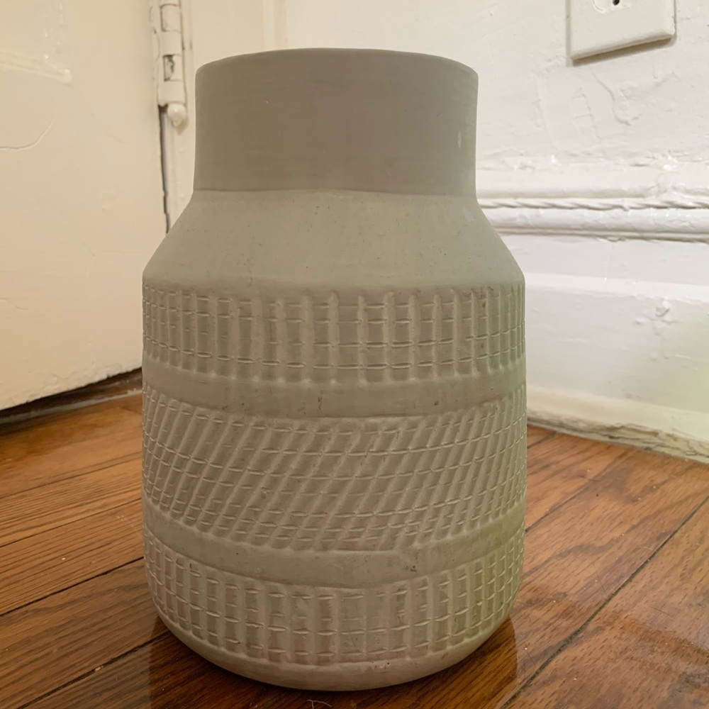 White vase